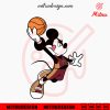 Mickey Mouse Cleveland Cavaliers SVG, Funny Cavaliers Basketball SVG, PNG, DXF, EPS, Files