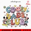 Mickey Minnie Cool Dads Club SVG, Disney Fathers Day Vacation SVG, PNG, DXF, EPS