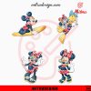 Minnie Mouse Beach Bundle PNG, Cute Disney Summer PNG, Clipart
