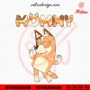 Bluey Chilli Mommy SVG, Bluey Mom SVG, PNG, DXF, EPS, Cut Files