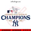 New York Yankees ALCS Champions 2024 SVG, American League Champions SVG, Files