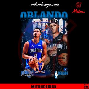 Orlando Magic Bootleg PNG, Vintage Orlando Basketball Team PNG, Instant Download