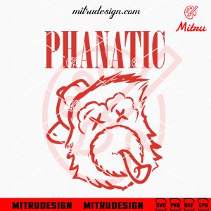 Phanatic Nirvana SVG, Funny Philadelphia Phillies Mascot SVG, PNG, DXF, EPS, For Shirt