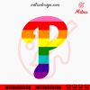 Phillies Pride Flag Logo SVG, Philadelphia LGBT Month SVG, PNG, DXF, EPS, For Cricut