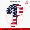 Phillies Logo US Flag SVG, Philadelphia Phillies American Flag SVG, PNG, DXF, EPS, Cut Files