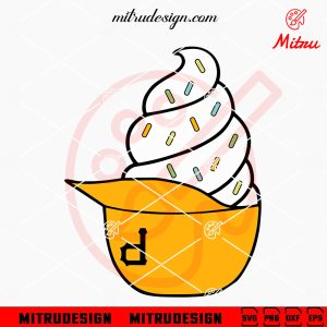 Pittsburgh Pirates Ice Cream Hat SVG, PNG, DXF, EPS, Files For Cricut