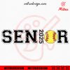 Senior 2025 Softball SVG, Softball Class Of 2025 SVG, PNG, DXF, EPS, For Cricut
