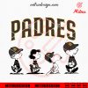 Peanuts Snoopy San Diego Padres SVG, Cute Padres Cartoon SVG, PNG, DXF, EPS, Downloads
