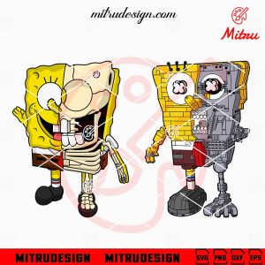 Sinestro Half Skeleton SVG, Sinestro Horror Halloween SVG, PNG, DXF, EPS, Designs SpongeBob SquarePants Half Skeleton SVG, SpongeBob SquarePants Horror Halloween SVG, Vector