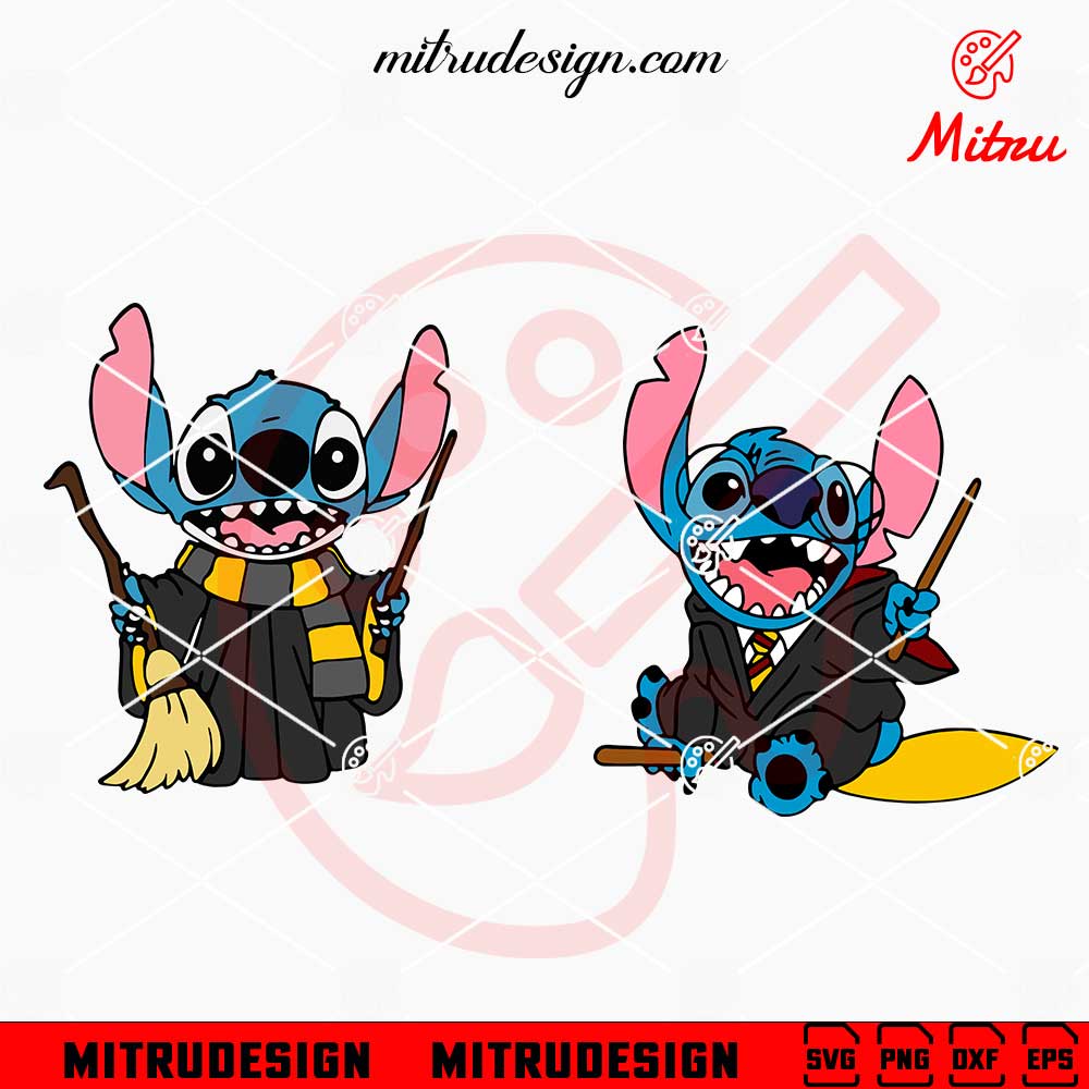 Stitch Harry Potter SVG, PNG, DXF, EPS, Digital Download Stitch Harry Potter SVG, PNG, DXF, EPS, Digital Download