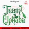Team Elphaba SVG, Wicked Team SVG, PNG, DXF, EPS, Cut Files