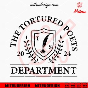 The Tortured Poets Department 2024 SVG, Taylor Music 2024 SVG, TTPD SVG, For Cricut