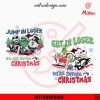 We’re Saving Christmas PNG, Grinch, Snowman, Jack Skellington PNG