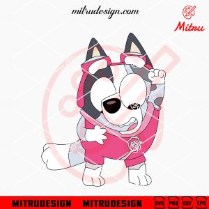 Muffin Bluey Skye Paw Patrol SVG, Funny Air Rescue Pup SVG, PNG, DXF, EPS, Cricut