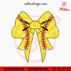 Softball Bow SVG, Softball Life SVG, PNG, DXF, EPS, Digital Download