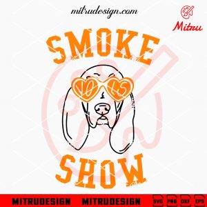 Smoke Show Tennessee Volunteers SVG, Smokey Mascot SVG, PNG, DXF, EPS