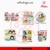 Disney Princess Easter Bundle PNG, Easter Bunny Girls PNG, Cute Peeps PNG, Designs