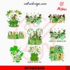 Disney Princess St Patrick’s Day Bundle PNG, Lucky Girl PNG, Happy Paddy’s Day PNG, Sublimation