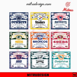 NFL Teams King Of Football Bundle PNG, 49ers, Cowboys, Chiefs, Super Bowl Champions PNG, Digital Download