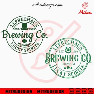 Gnomes St Patrick’s Day Bundle SVG, Gnome With Shamrock SVG, Shenanigans With My Gnomies SVG Leprechaun Brewing Company Est 1993 Bundle SVG, Lucky Spirits SVG, Vintage St Patricks Day SVG, Cricut