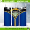 Los Angeles Chargers Zipper 20oz Skinny Tumbler Wrap PNG Designs