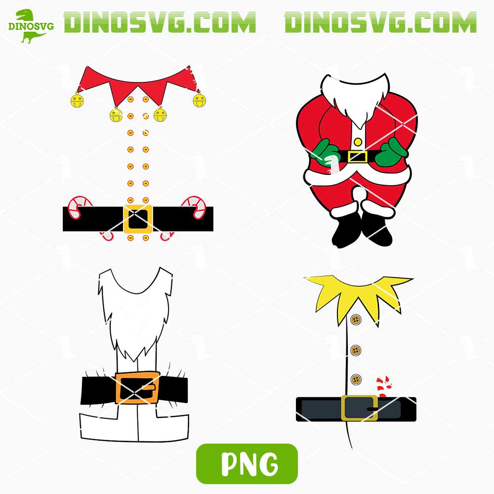 Santa Suit PNG Bundle, Christmas Outline PNG, Santa Claus PNG, Elf Christmas PNG Designs Santa Suit PNG Bundle, Christmas Outline PNG, Santa Claus PNG, Elf Christmas PNG Designs