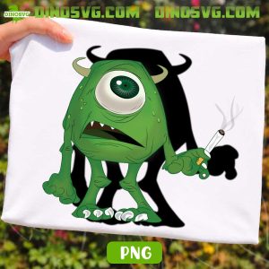 Funny Mike Wazowski PNG, Monsters Inc PNG, One Eye Monster PNG