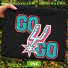 Go Spurs Glitter PNG, San Antonio Spurs Lovers PNG For Shirt