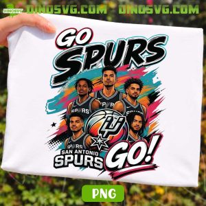 San Antonio Spurs Team 2026 PNG, Wembanyama PNG, Dylan Harper PNG