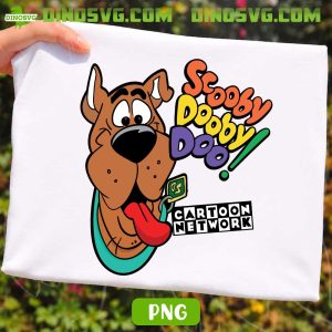 Scooby Doo Face PNG, Funny Cartoon Dog PNG, 90s Movie PNG File
