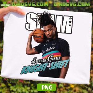 Stephon Castle PNG, Knight Shift PNG, Stephon San Antonio Fan PNG Designs