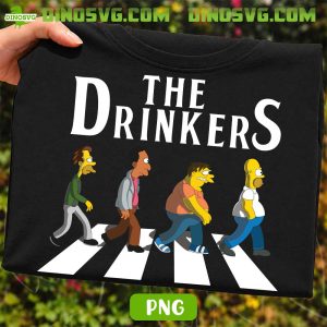 The Drinkers Simpson PNG, Homer Simpson Beer PNG, Nelson Muntz PNG