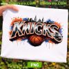 Knicks Splash Paint PNG, Knicks Champions PNG, Retro NY Basketball PNG