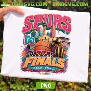 Spurs Basketball Finals PNG, San Antonio Game Day PNG Shirt Designs