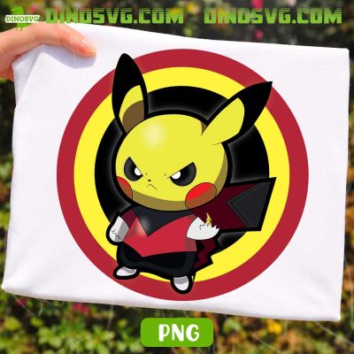 Pikachu Jiren PNG, Dragonball Pokemon PNG, Cute Anime PNG Clipart